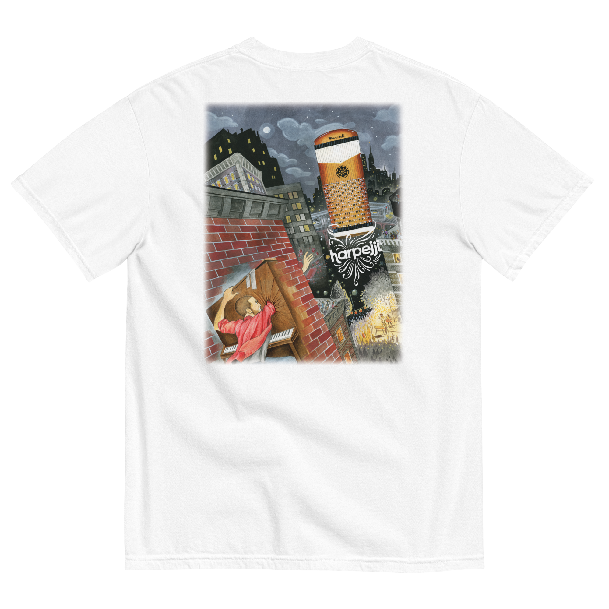 Harpejji® Illustration Premium T-Shirt New